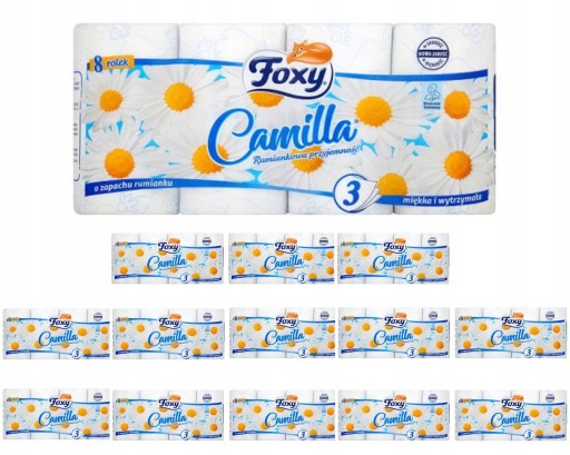 FOXY CAMILA PAPIEROVÝ HARMANČEK 8 VALCOV