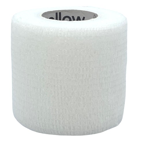 BANDAGE čelenka 7,5cmx4,5m BIELE KOHESIVE obväz
