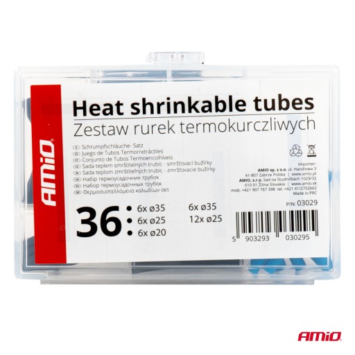 AMiO TUBING SET ZMRŠŤOVACIE TRUBKY