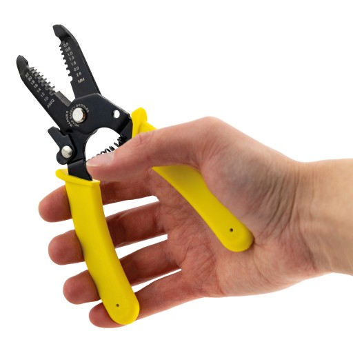 Praktický odstraňovač izolácie na káble elektroniky 0,6 - 2,6 mm + kliešte