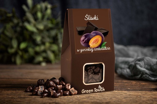 Sušené slivky v horkej čokoláde 100g