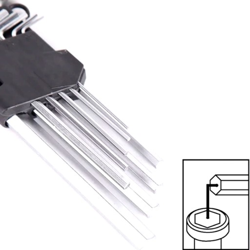 KĽÚČE IMSTER 1,5-10 TORX TORX IMBUS KĽÚČ BEZ OTVORU
