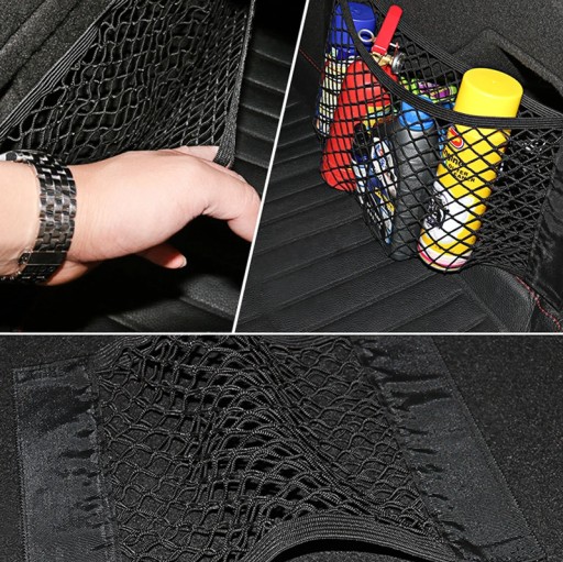 SIEŤ DO KUFRA 25x40 ORGANIZÁTOR S ORGANIZÁCIOU NA VELCRO DO KUPU AUTA 40x25