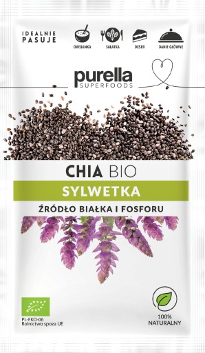 PURELLA SUPERFOODS BIO Chia semienka 50 g