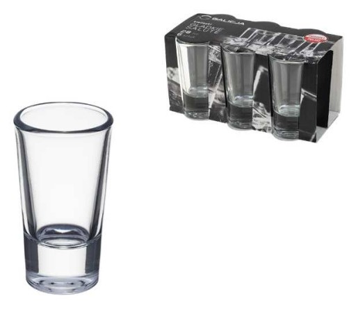 HLADKÉ POHÁRKY NA PÁNKY VODKY Z SALUTE LIKÉRU, 6 ks.
