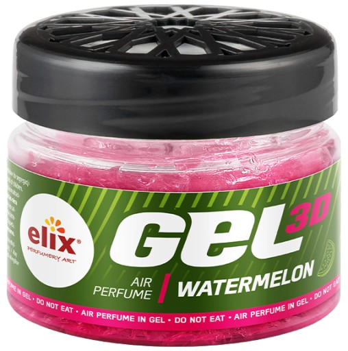 Osviežovač vzduchu vôňa WATERMELON ELIX GEL3D silný do auta 100ml