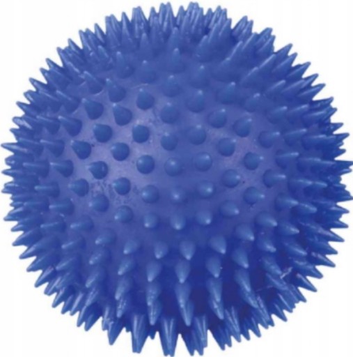 Ježko loptička plávajúca hračka pre psa čistí zuby 8 cm
