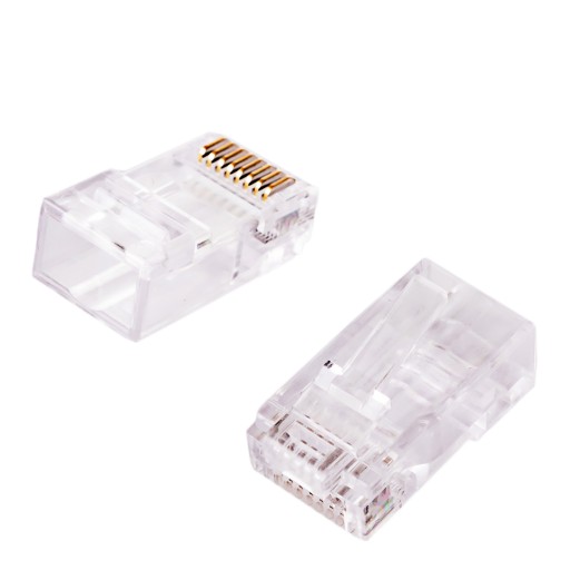 RJ45 zásuvná kat. 6 UTP PT-RJ456UT-1 25ks Pass Through CAT6