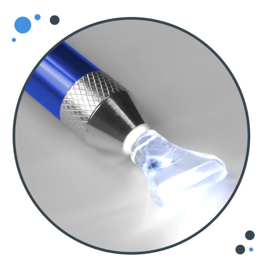 Podsvietené LED diamantové vyšívacie pero