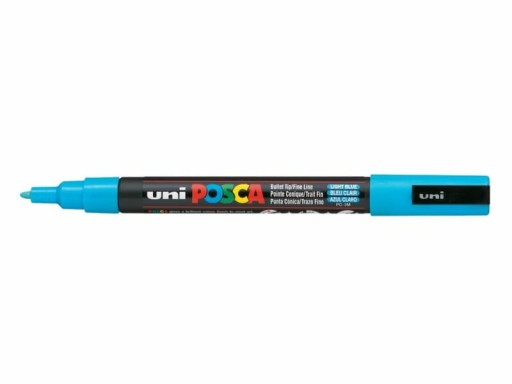 Posca svetlomodrý pigmentový popisovač PC-3M UNI