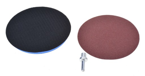 Kotúč na suchý zips na brúsku a 115mm skrutkovač