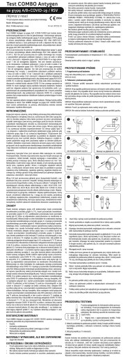 Test Combo 4v1 COVID-19, AB Flu, RSV, CORDX - Platnosť 12/2025 - 1 ks.