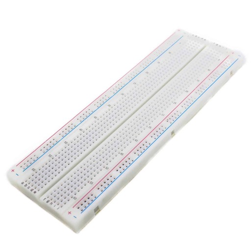 830-pólová doska na krájanie pre Arduino | biely prototypový kontaktný pásik