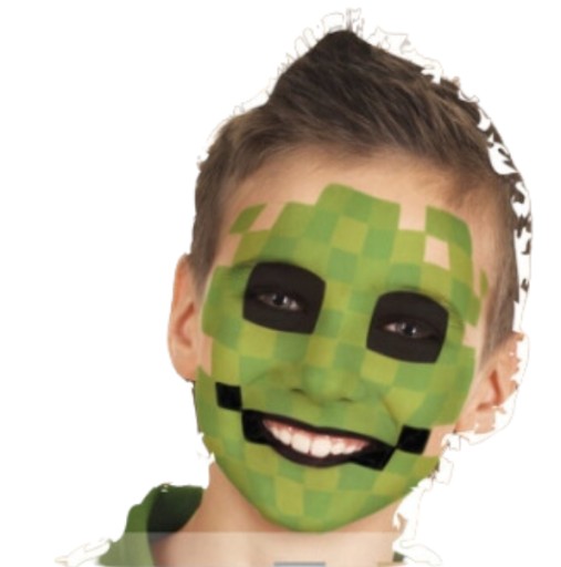 FARBY MINECRAFT FACE PAINT SVIETI V TEMNOM MAĽOVANÍ