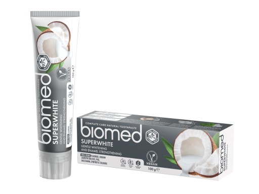 Bieliaca zubná pasta Splat Biomed SuperWhite 100g kokosový olej