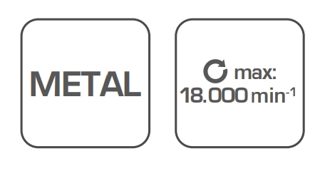 Namontované klapkové koleso 60x30x6 G80 Hoegert