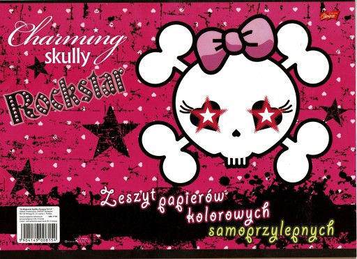 Samolepiaci vystrihovací papier B4 8k MONSTER HIGH