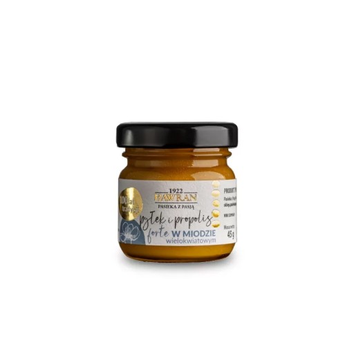 Peľ a propolis forte v viackvetovom mede 45g