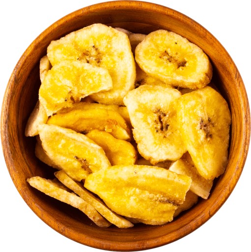 BANÁNOVÉ ČÍPKY 1kg SUŠENÉ BANÁNY, ZDRAVÉ, CHUTNÉ