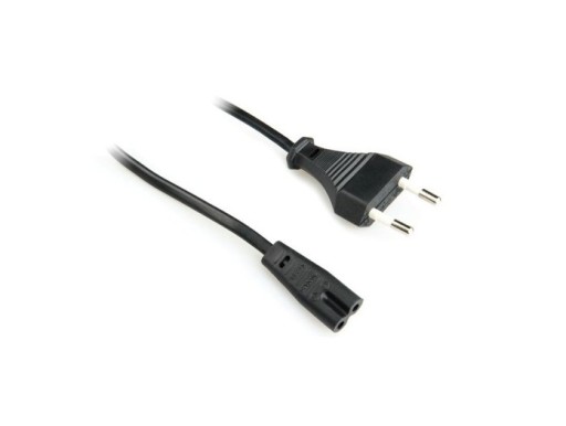 Napájací kábel 230V osmička 1,2m RTV 2PIN jazvečík 2pin
