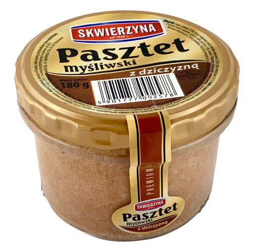 Skwierzyna Premium poľovnícka paštéta so zverinou 1