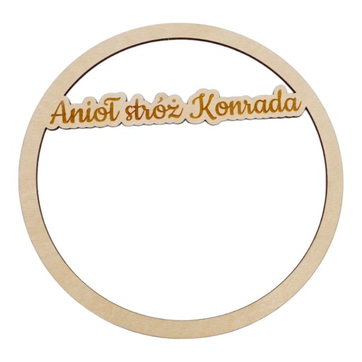 Prsteň s menom Guardian Angel 15 cm lapač makramé