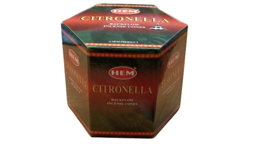 BACKFLOW CITRONELLA LEM KADIDLÁ 40 ks NOVINKA!
