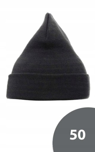 DVOJITÁ ZIMNÁ ČIAPKA DARK GRY unisex ARCTIC Promostars R. UNI