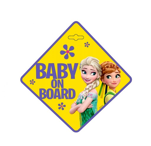 REFLEXNÁ DOSKA BABY ON BOARD FROZEN L4B13