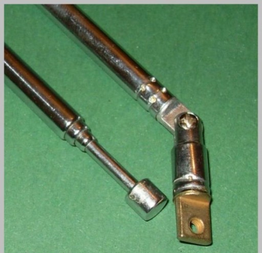 Teleskopická anténa 60 cm 4 segmenty pre rádio (1597)