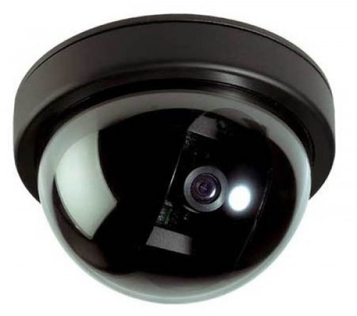 DUMMY CAMERA KAMERA BLIKAJÚCA DOME LED MONITOROVANIE