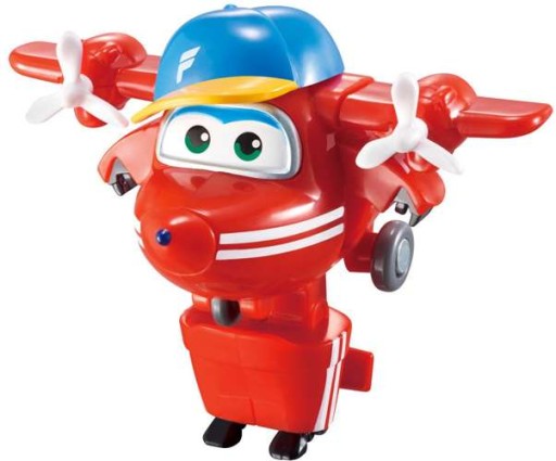 SUPER WINGS FLIP ROBOT TRANSFORMAČNÉ LIETADLO 2v1 JAZDE NA VRTULE
