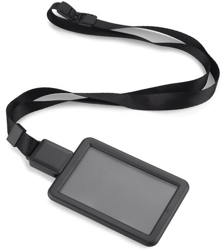 ID ZLÝ PRÍvesok ID ZLÉ HADICE Páska Lanyard Stiahnuteľná