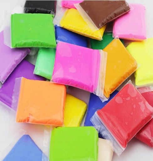 Penová plastelína Polymérová hlina Magic Plastic Play Dough x 36