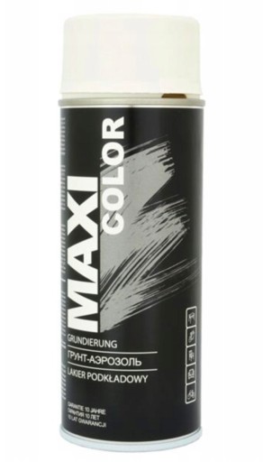 MAXI COLOR SPRAY POLISH Primer White 400ml