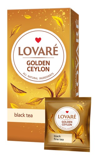 CEYLON Golden Ceylon LOVARE čaj 24 obálok