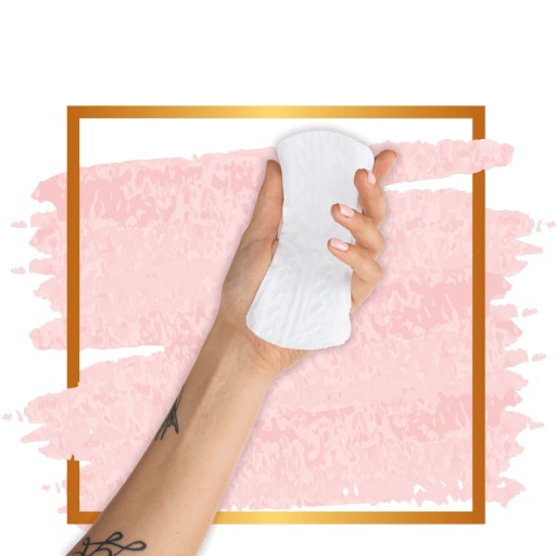 Hygienické vložky, SKLADACIE, 100% organická bavlna, Vivicot BIO