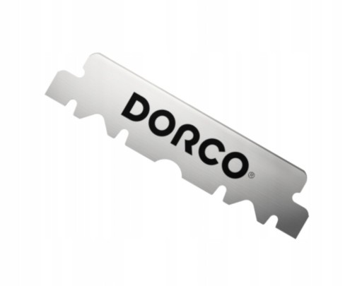 Dorco Jednobřité BLUE žiletky, polovice, 100 ks.