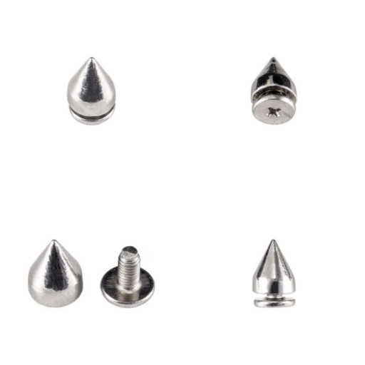 Krútený čap Spike Nit Dekorácia 7x9mm 20 ks