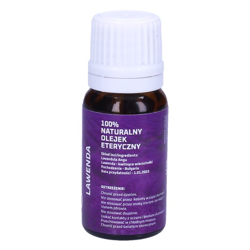 Prírodný levanduľový esenciálny olej Levanduľa 12 ml