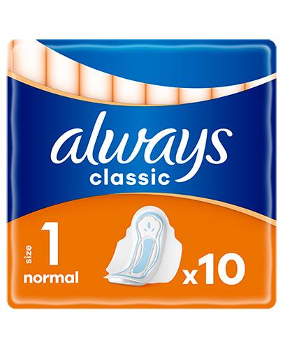 ALWAYS CLASSIC Hygienické vložky s krídelkami Normal 10 ks.