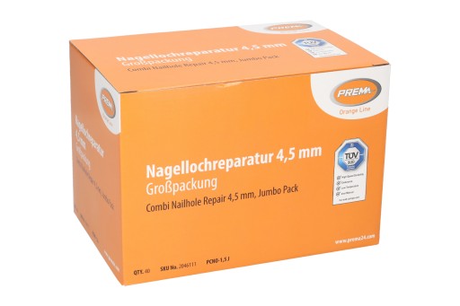 Čep kolíky na opravu pneumatík 4,5 mm PREMA 2 ks