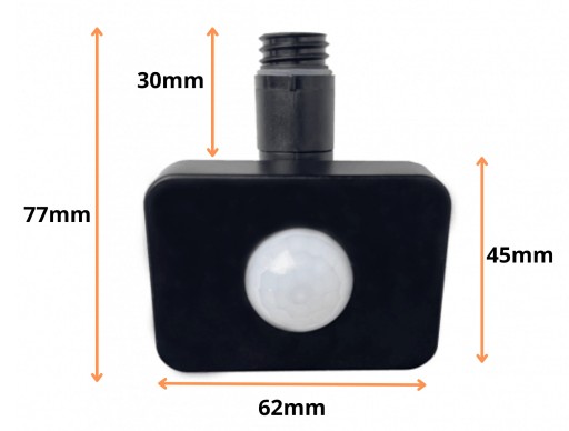 EcoLight Vymeniteľný PIR snímač pohybu pre NL-1 a NL-2 LED svetlomety