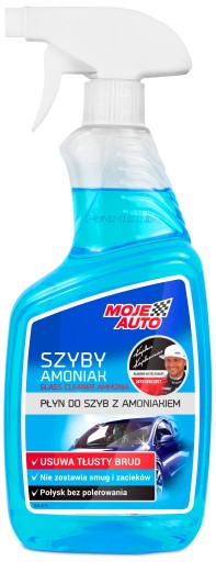 MÔJ KVAPALINA NA UMÝVANIE OKIEN AUTA S Čpavkom 650ml