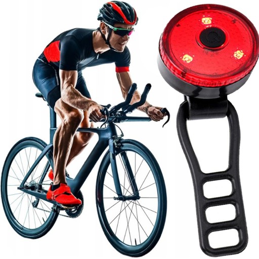 ZADNÁ LED LAMPA NA BICYKEL 40