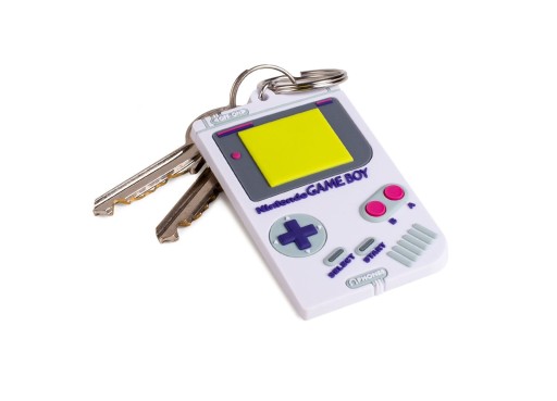 Gumená kľúčenka Nintendo Gameboy