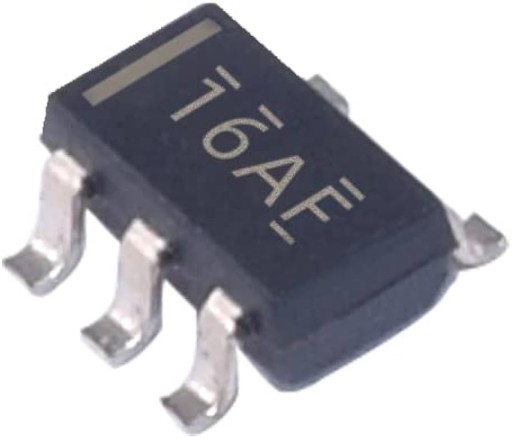 TLV62569 Stabilizátor 0,6V ~` 3,3V 1,2A 16AF
