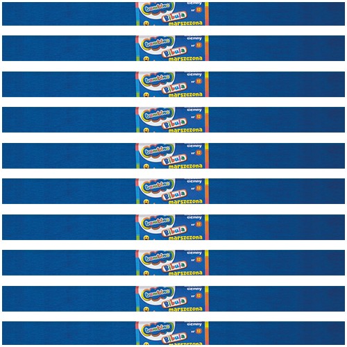BAMBINO CRIPPLED hodvábny papier 50x200cm DEKORATÍVNY TMAVOMODRÝ 10 kusov