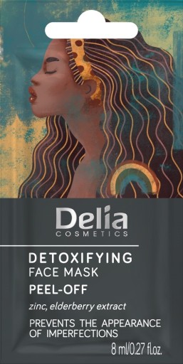 DELIA Detoxikačná zlupovacia pleťová maska