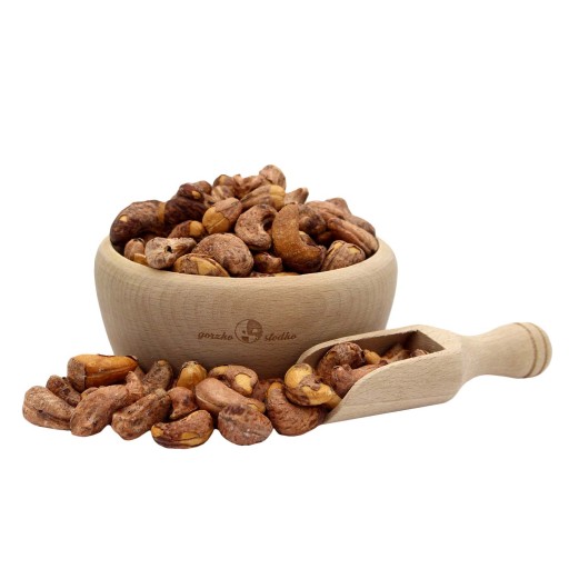 KEŠU ORECHY Pražené v škrupinách, solené, 250g